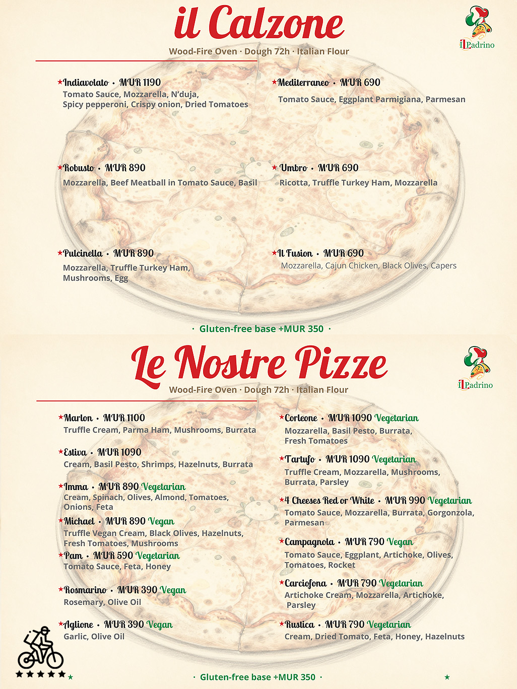 Il Padrino Menu