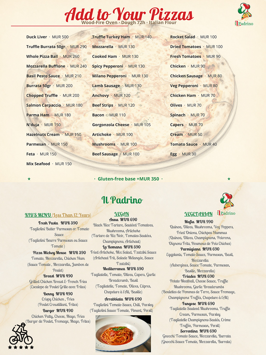 Il Padrino Menu