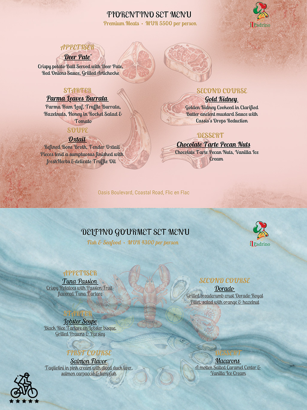 Il Padrino Menu