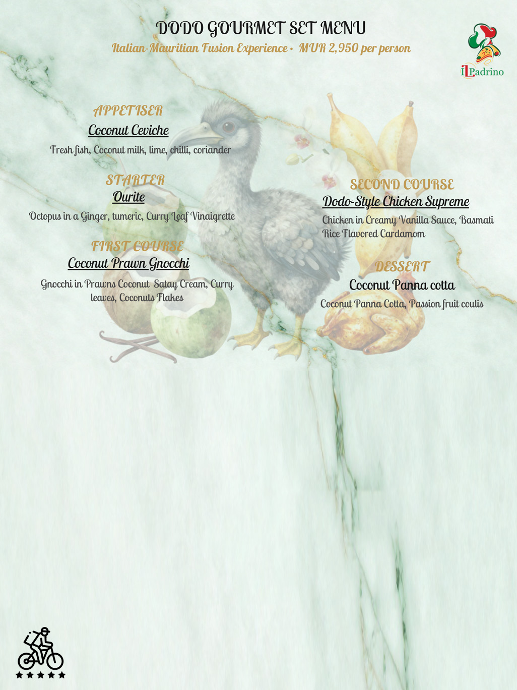 Il Padrino Menu