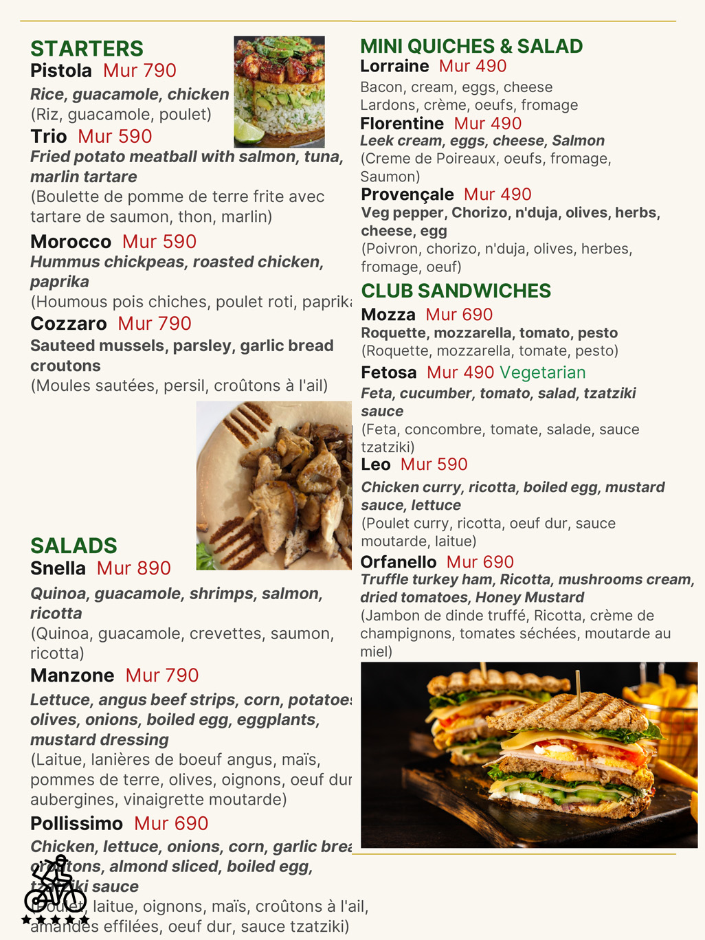Il Padrino Menu