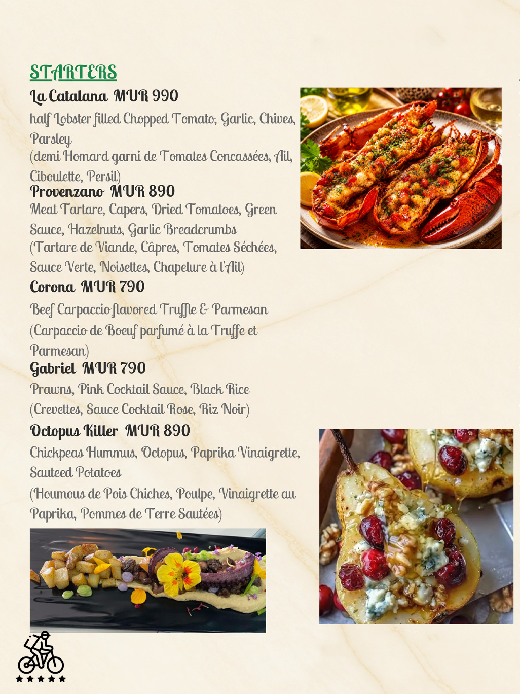 Il Padrino Menu