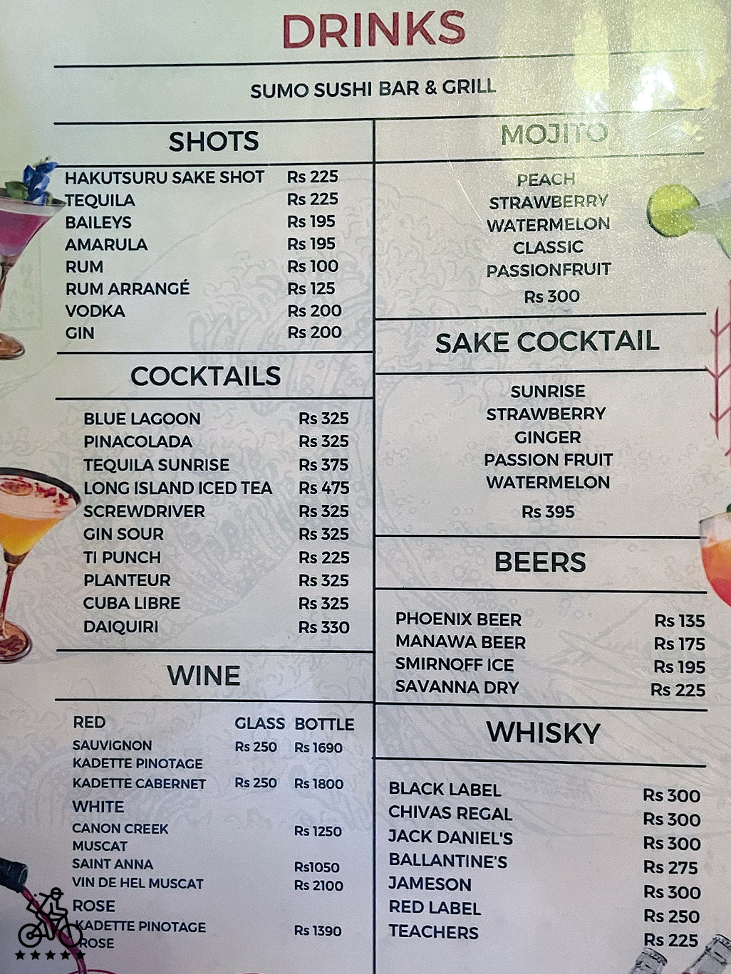Sumo Sushi Menu