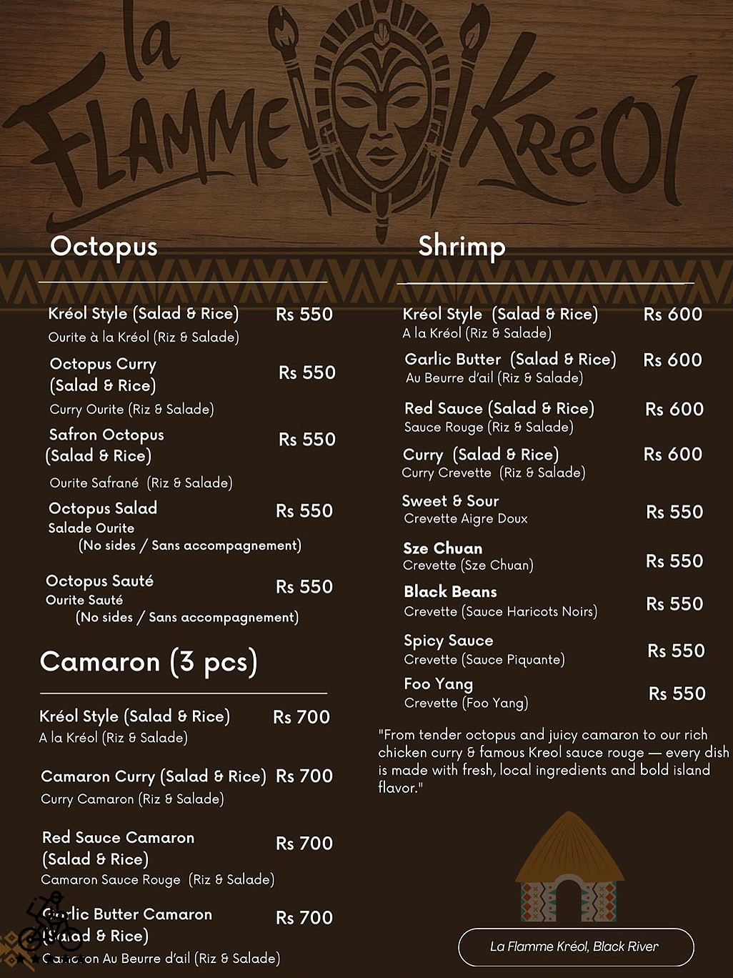 Cactus Grill Menu